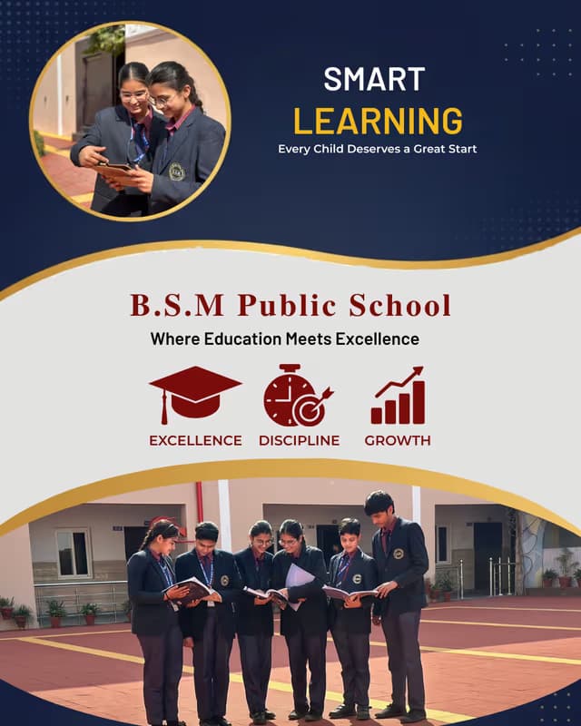 BSM Public School Admissions Open 2026